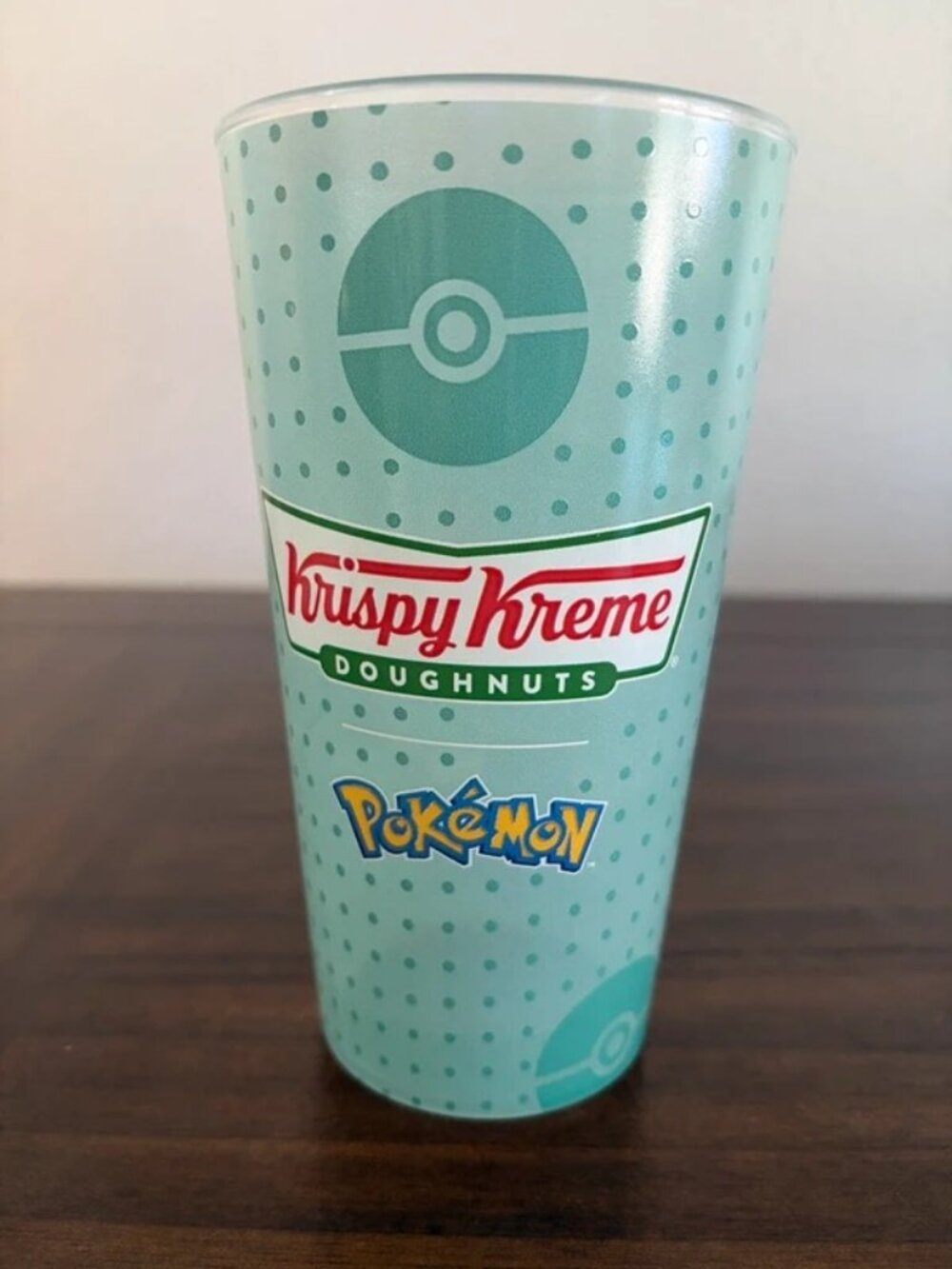 Bulbasaur x Krispy Kreme Mint Themed Anniversary Cup